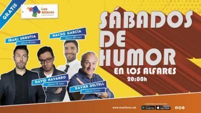 Sábados de Humor en Los Alfares con los mejores monologuistas de la tele