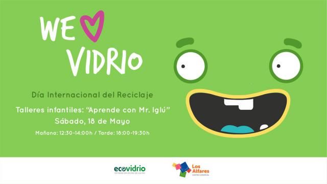 Los Alfares organiza talleres gratuitos infantiles de reciclaje de vidrio