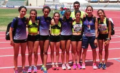 Buena actuación de las infantiles de UDAT en el Campeonato de España