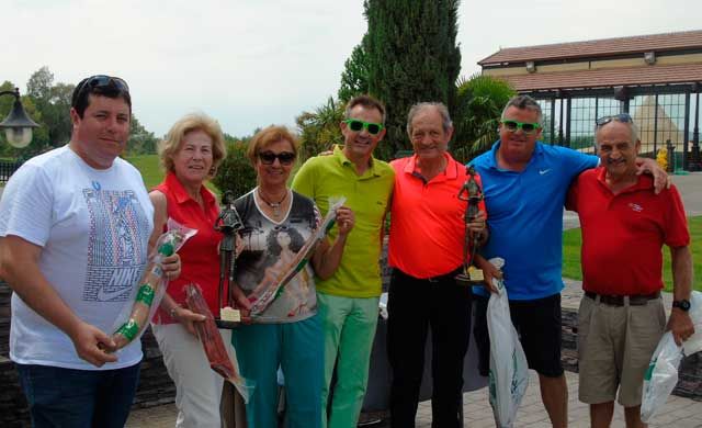 Palomarejos Golf acogió el torneo del 25º aniversario de Cárnicas Otero