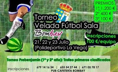 El “Torneo Velada Fútbol Sala” se celebrará la próxima semana