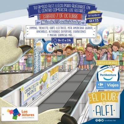 “Queremos que Alfi, nuestra nueva mascota, sea el referente de Los Alfares a través de su club infantil”