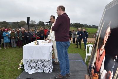 Gran participación en la edición de la Romería de Santa Apolonia celebrada este domingo en el entorno de la Ermita