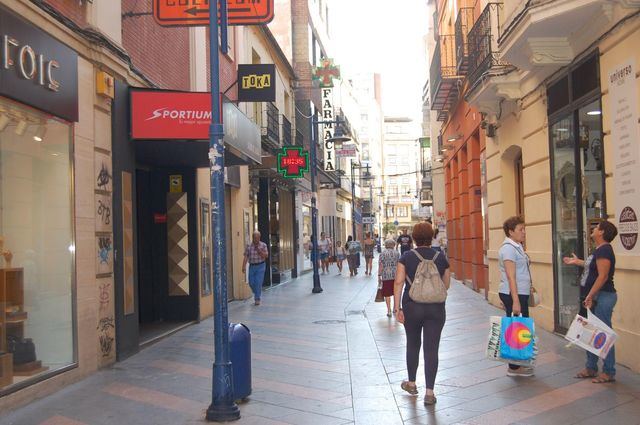 Calle San Francisco, en Talavera de la Reina (Foto: D.M.M | La Voz del Tajo).