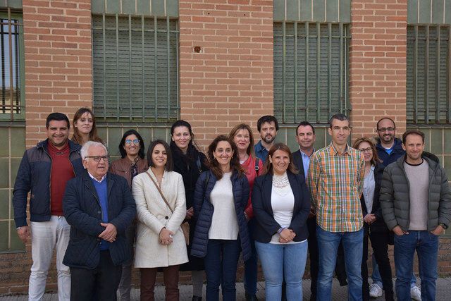 Equipo de la candidatura del PSOE en Talavera de la Reina 