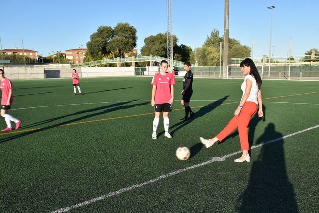 Apoyo del Gobierno municipal al fútbol femenino talaverano 