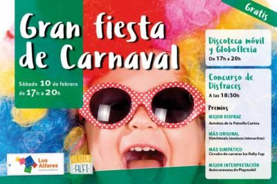 Los Alfares celebra a lo grande el Carnaval 2018