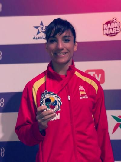 Sandra Sánchez logra la plata en el Premier League de Rabat