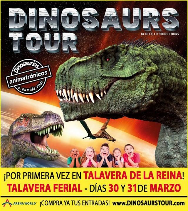 Llega a Talavera la mayor exposición de dinosaurios animatrónicos del mundo