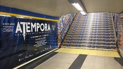 'aTempora' va “a todo tren en Madrid” y ya brilla en la estación de Sol