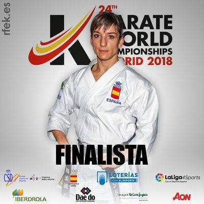 Sandra Sánchez, finalista en el Mundial de Kárate de Madrid