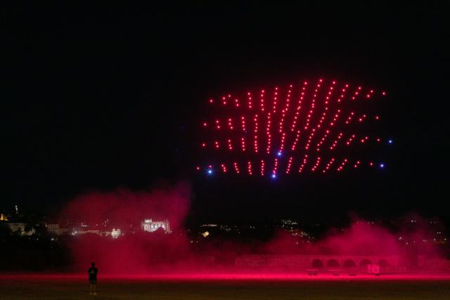 El cielo de Toledo se ilumina con más de 220 drones