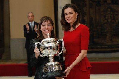 Sandra Sánchez recibe el Premio Nacional del Deporte