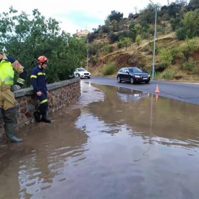 La DANA deja inundaciones en Toledo, calles cortadas, árboles caídos...