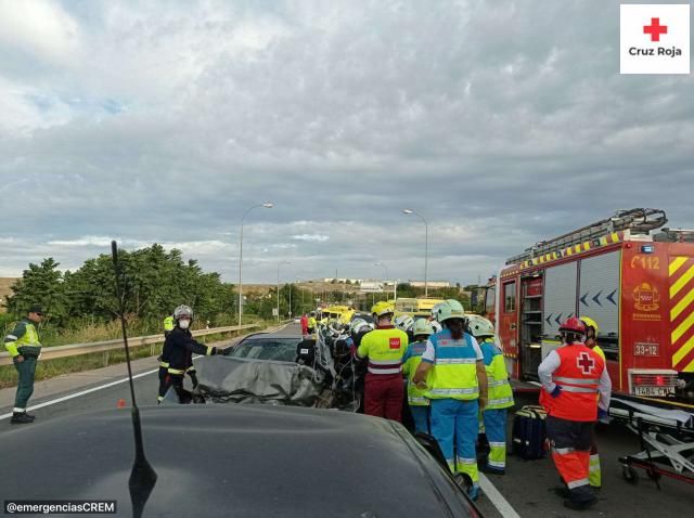 Imagen del accidente | Cruz Roja