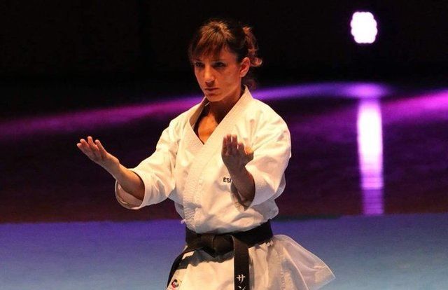 Sandra Sánchez / Twitter @sandrasankarate