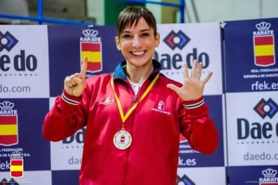 Sandra, seis años como campeona de España