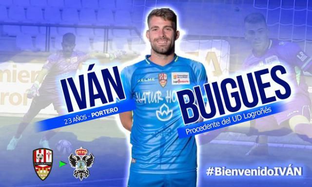 El alicantino Iván Buigues, nuevo portero del CF Talavera