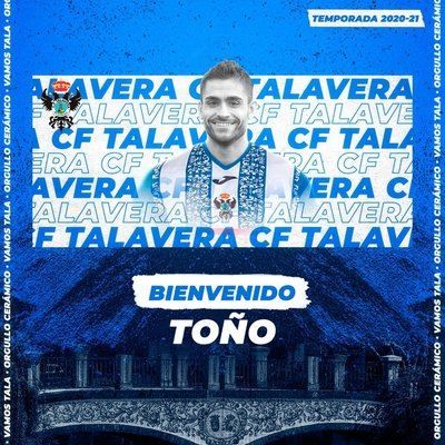 CF TALAVERA | Toño Calvo se incorpora a la plantilla