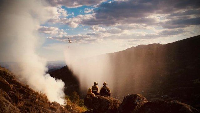 Foto del incendio en el Real de San Vicente- ATBRIF