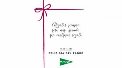 El Corte Inglés rinde un tributo al gesto de regalar en el Día del Padre