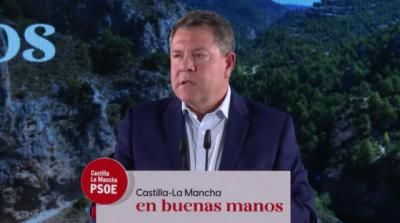 Page: "prometí 100.000 empleos y se han creado, hoy comprometo cien mil más para la próxima legislatura"