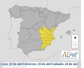 EL TIEMPO | Alerta por lluvias en Murcia, Almería y Alicante...