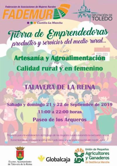 “Tierra de Emprendedoras”, en el Paseo de los Arqueros de Talavera