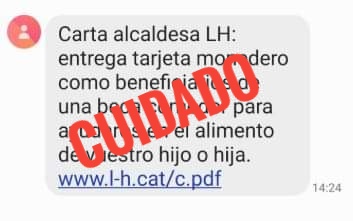 ALERTA | ¿Te ha llegado este este whatsapp? No es del Ayuntamiento de Talavera