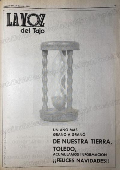 Así se felicitaba el año hace 40 años