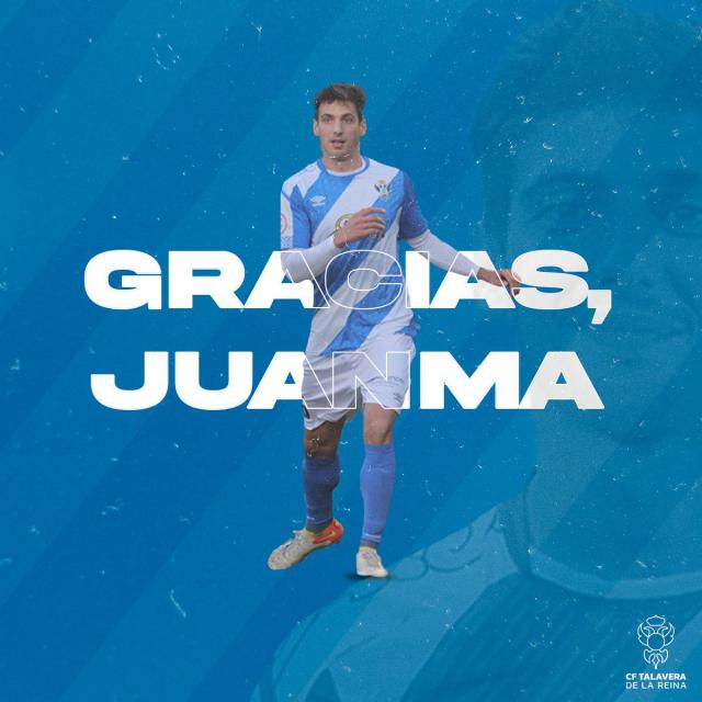 Juanma se marcha del CF Talavera