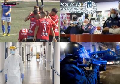 BUENOS DÍAS | Altercados en media España, aumentan los contagios y el fútbol y el kárate nos dan alegrías, la actualidad del domingo