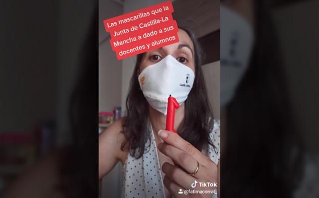 VIDEO | Era un bulo: las mascarillas de Educación sí protegen