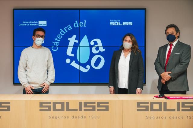 La fundación Soliss y la UCLM presentan el logotipo de la Cátedra del Tajo 