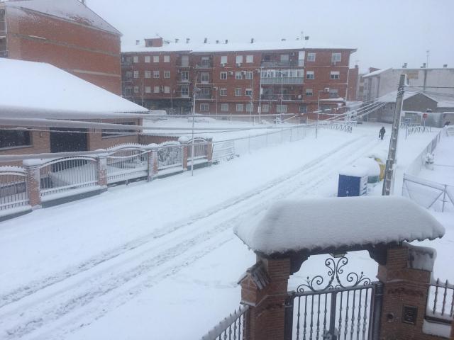 IMÁGENES Y VÍDEOS | Así quedaron ayer Numancia de la Sagra y Fuensalida después de la nieve