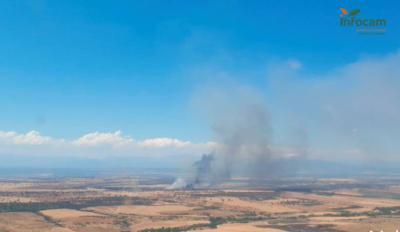 Controlado el incendio declarado en la comarca de La Jara