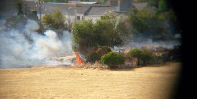 Arde la fábrica de tomate en Talavera