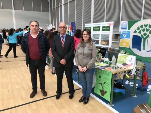 Inauguración de la I Feria de la Ciencia y la Salud de Consuegra