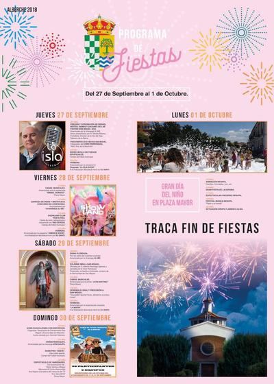 No hay mejor forma de despedirse del verano que con las fiestas de Alberche