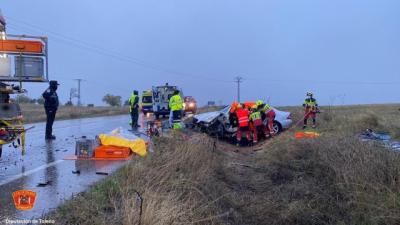 Las impactantes imágenes del accidente en La Puebla de Montalbán