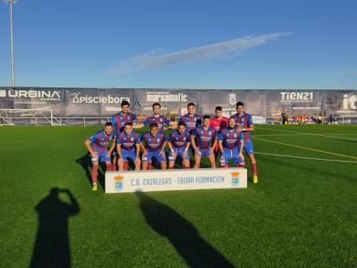 Goleada del CD Cazalegas-Ebora Formación que hizo sus deberes