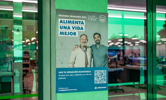 Mercadona se suma a la Gran Recogida del Banco de Alimentos