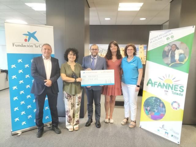 AFANNES Toledo recibe el apoyo de la Fundación “la Caixa”