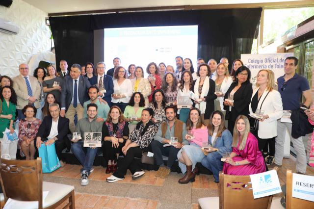 Todos los premiados del Colegio de Enfermería de Toledo