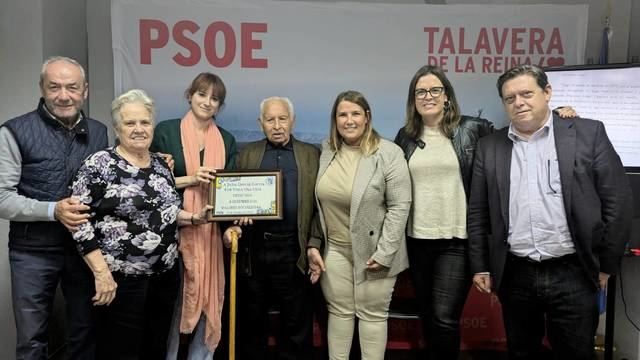 ‘Historia viva del partido. Julián García’, un homenaje a uno de los reorganizadores del PSOE y UGT en Talavera