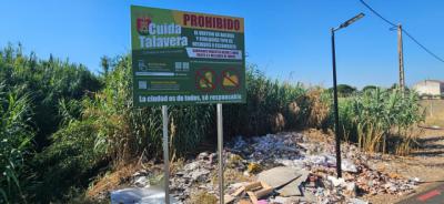 Vertederos incontrolados en Talavera: muebles, basura, restos de obras…