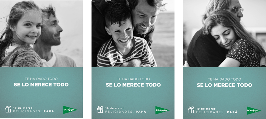 EL CORTE INGLÉS | Nueva campaña como homenaje a los padres que “se merecen todo”