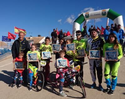 Verónica García y Alejandro Alcojor, campeones de la Liga Nacional LBR de BMX