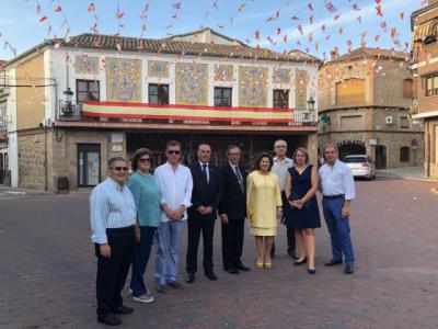 Miembros del PP en las Fiestas de Oropesa y Cedillo del Condado