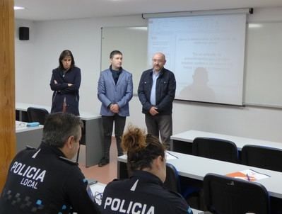 Instrucción para una veintena de policías locales